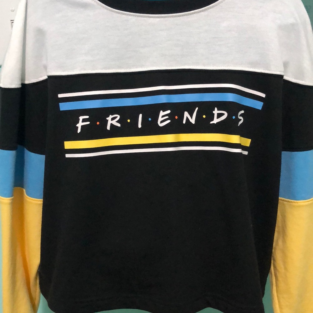 F-R-I-E-N-D-S crop top.